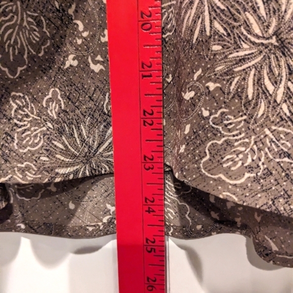 🌞J. Jill fireworks/floral rayon tunic top, size XS - Picture 8 of 10